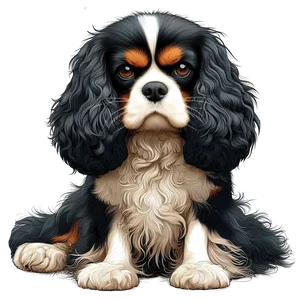 Cavalier King Charles Spaniel Premium Dog Sticker